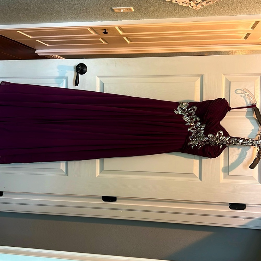 Dark Purple prom dress